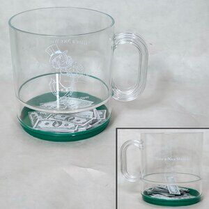 Vintage Disney Howw Mfg Scrooge McDuck Money Mug Mickey's Christmas Carol Rare